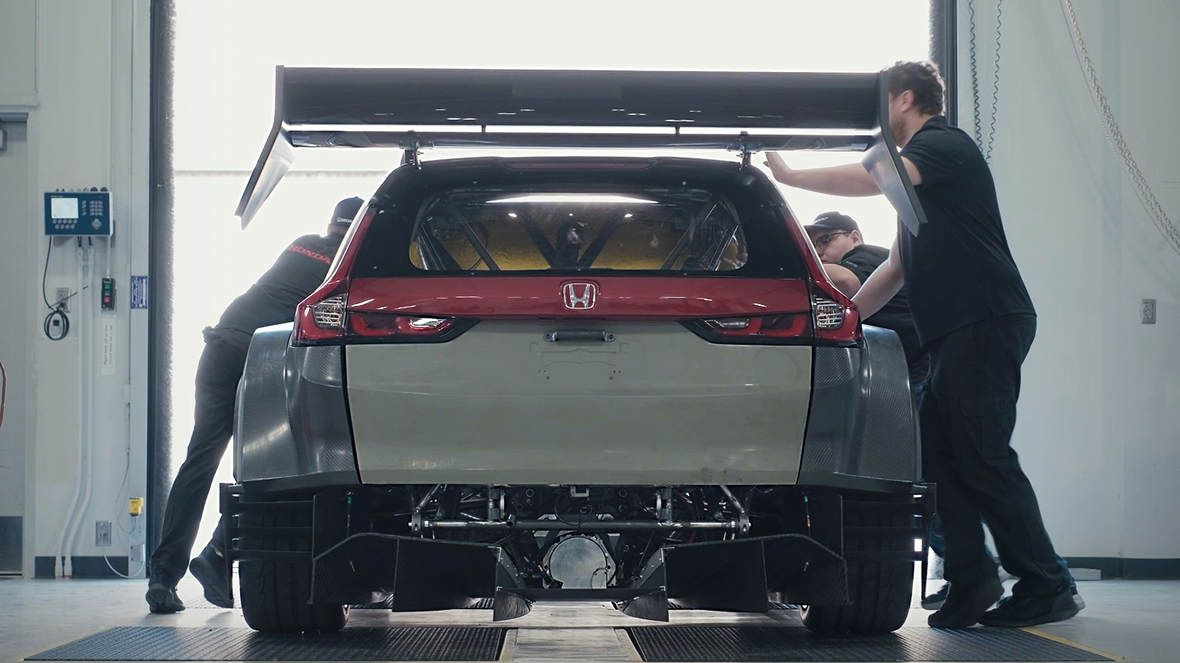 Honda CRV Hybrid Racer Project Car