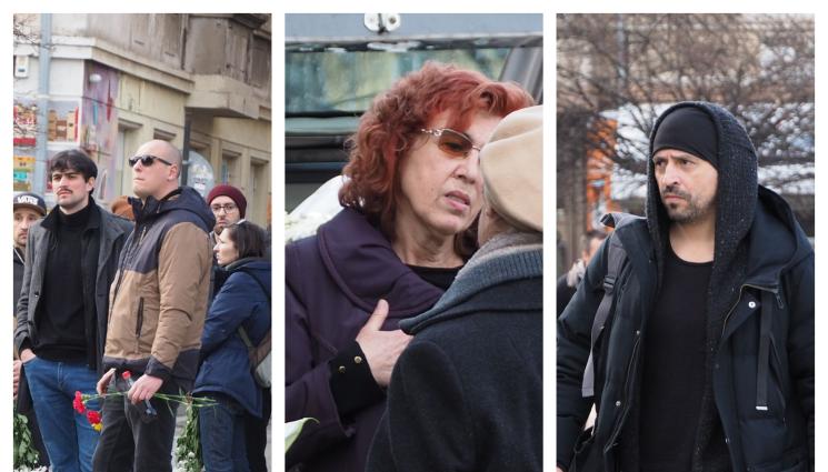 поклонение Иван Нав - ТЪГА: Близки и приятели се сбогуваха с убития от освирепял съсед Иван Нав