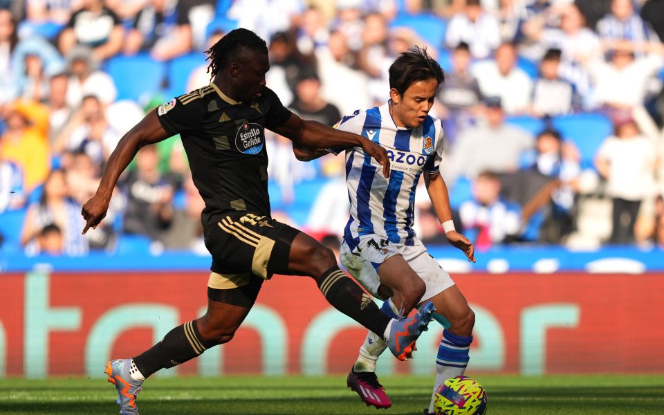 С десет души на терена Селта Виго вкара гол в