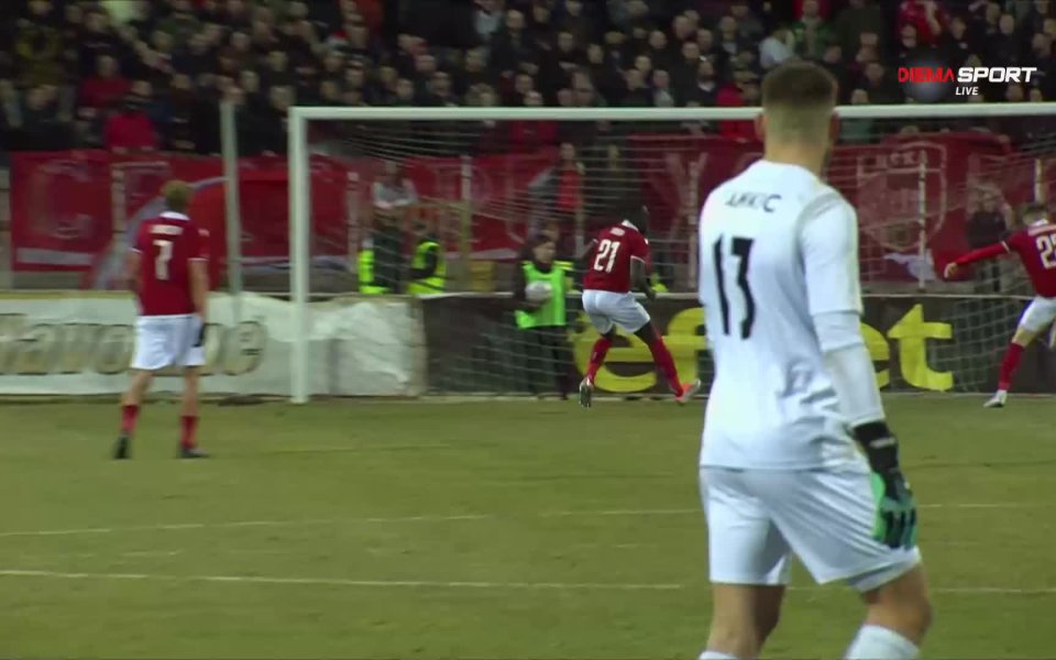 Ботев Пловдив се върна в мача срещу ЦСКА с гол