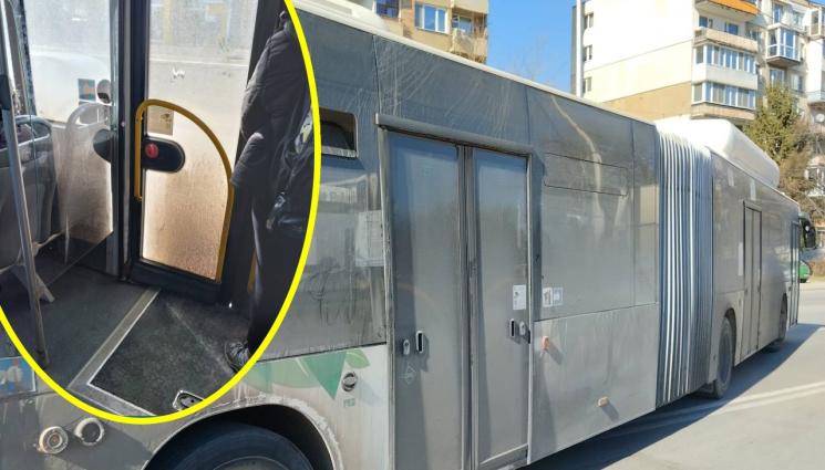 градски транспорт - Возят ни в нов, но мръсен градски транспорт