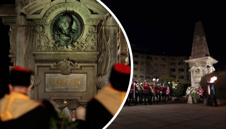 Левски - 150 ГОДИНИ: България се поклони пред Левски на годишнината от гибелта му (СНИМКИ и ВИДЕО)