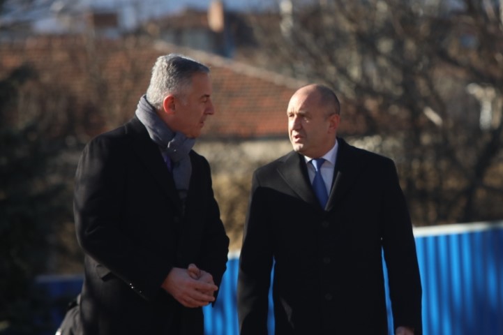 <p>Държавният глава на Черна гора Мило Джуканович на посещение у нас</p>