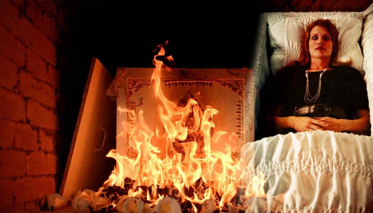 ковчег - ЗАВРЪЩАНЕ ОТ ОТВЪДНОТО: Жена възкръсна преди да я напъхат в пещта!