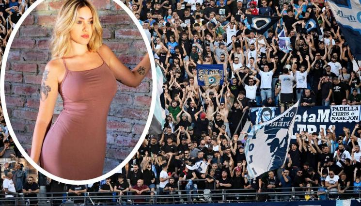 Наполи - Феновете на Наполи полудяха по певица