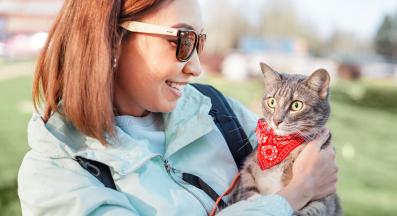 котка и собственик