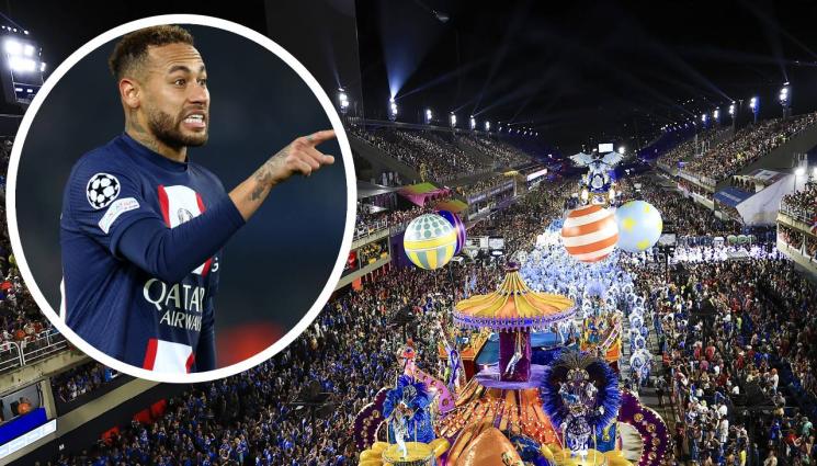 Неймар - Сестрата на Неймар блести на карнавала (СНИМКИ)