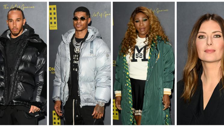 спортни звезди - Хамилтън и Рашфорд на ревю в Лондон