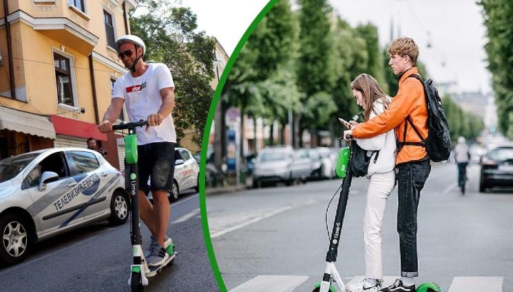 а - ПРЕЧКАТ СЕ НА ДВИЖЕНИЕТО: 100 електрически тротинетки в наказателен паркинг!