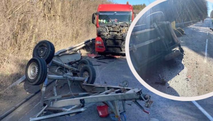 катастрофа - ПЪТЕН АД: Катастрофа с цистерна затвори основен път (СНИМКИ)