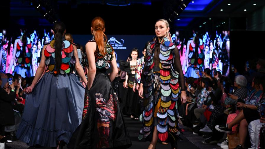 Седмицата на модата в Лондон: Украински дизайнери представиха колекциите си