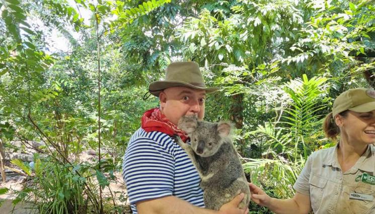 Ути Бъчваров - Ути Бъчваров пред