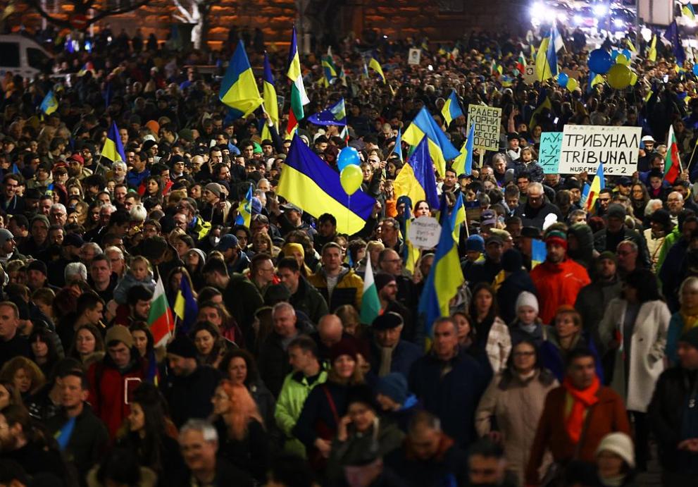 С викове Тук не е Москва“ започна шествието в подкрепа