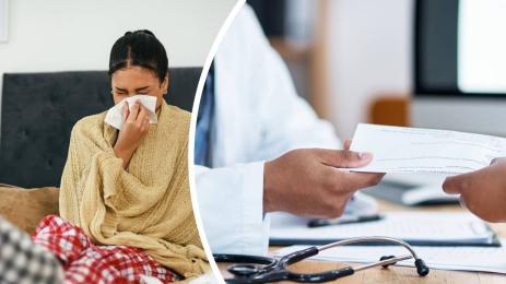 болнични лекар болен