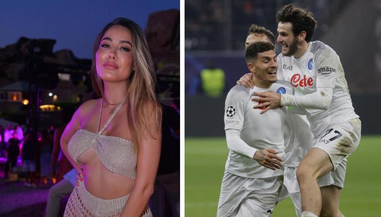 Паолина Саулино Наполи - Паола без задръжки, обикаля гола в Неапол