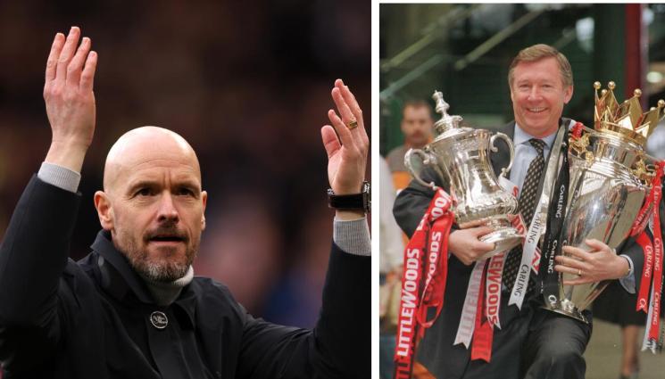 Ерик тен Хаг Сър Алекс Фъргюсън - Юнайтед намери заместник на Съра