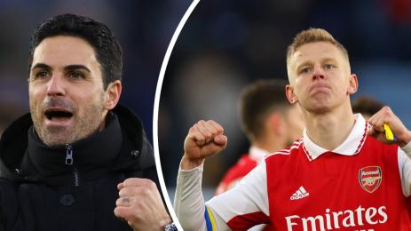 Артета Зинченко Арсенал Лестър