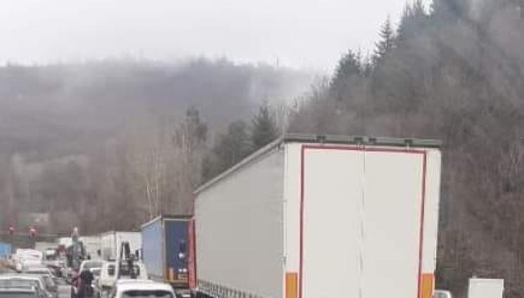 тунел Витиня - Пожар затвори тунел „Витиня“