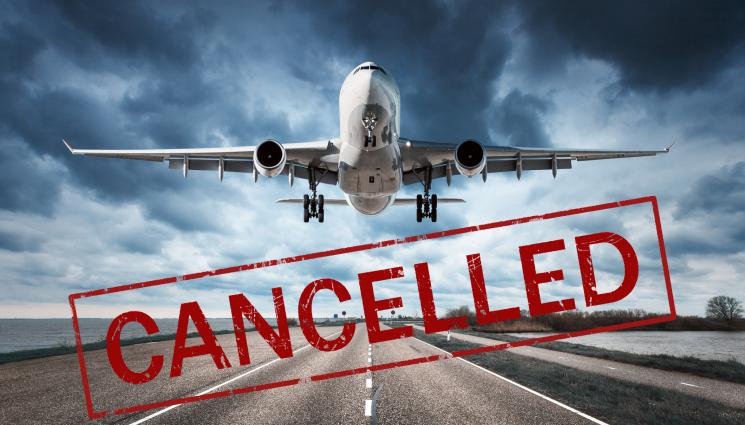 отменени полети