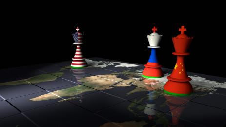 САЩ Китай Русия