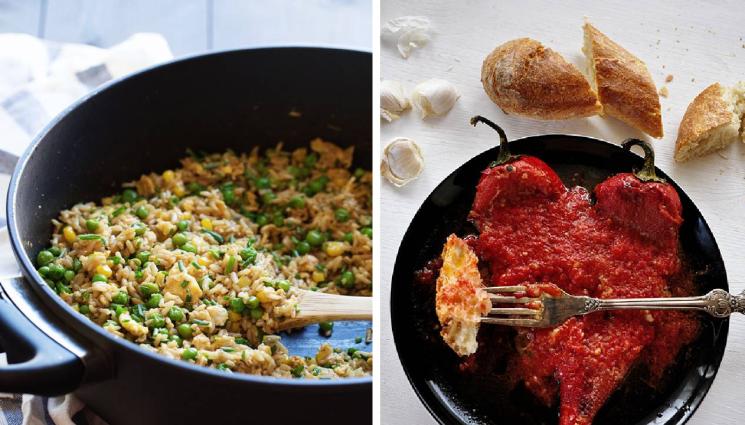 рецепти - Гозби от старите книги: Апетитни чушки бюрек с доматен сос