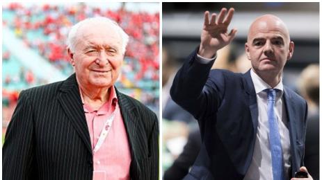 Петър Жеков и Джани Инфантино