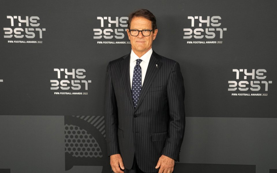 Легендарният треньор на Милан и Рома Фабио Капело е от