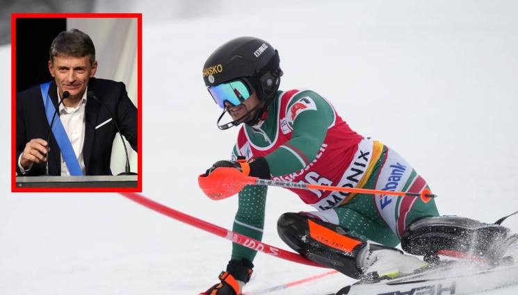 Попангелов Алберт - Петър Попангелов пред