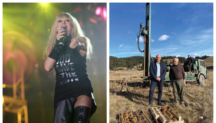 Лили Иванова пилон Рожен - ПРЕДИ СЪБОРА В РОЖЕН: Лили Иванова пее на пилон!