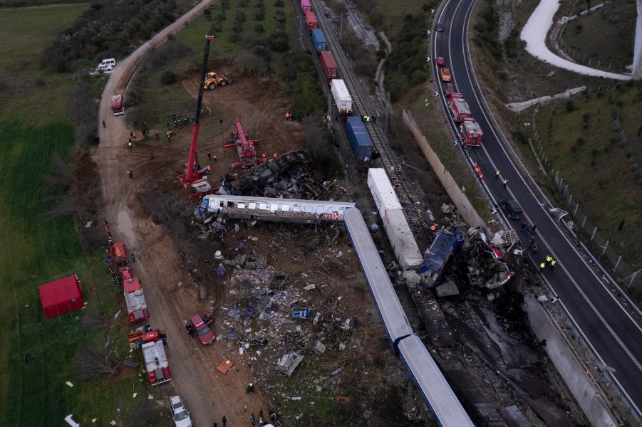 Влаков инцидент в Гърция1