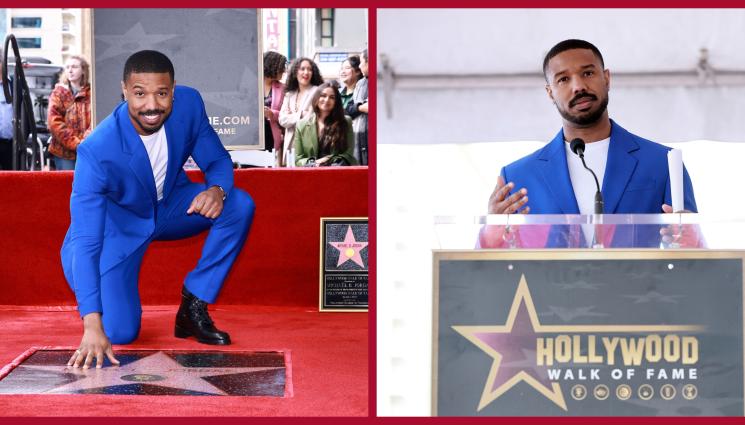 Michael B Jordan - Майкъл Б. Джордан получи звезда на холивудската Алея на славата