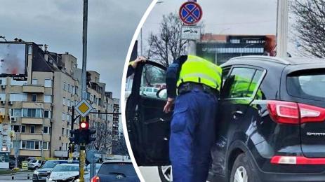 патрулка катастрофа Студентски град