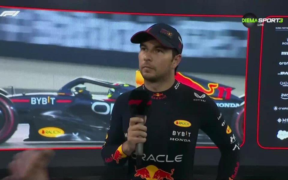 Серхио Перес остана втори на квалификацията за Гран При на