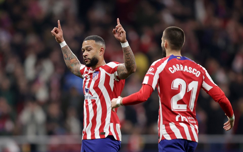 Атлетико Мадрид унижи Севиля с 6:1 у дома. Срещата беше