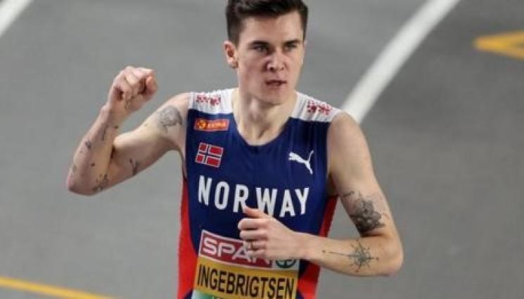 Якоб Ингебритсен - Якоб Ингебритсен и Фемке Бол са №1 по златни медали от Евро 2023 по лека атлетика в Истанбул