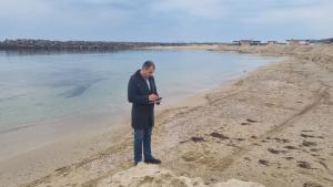 От РИОСВ Бургас направиха замерване с GPS има ли засегнати дюни