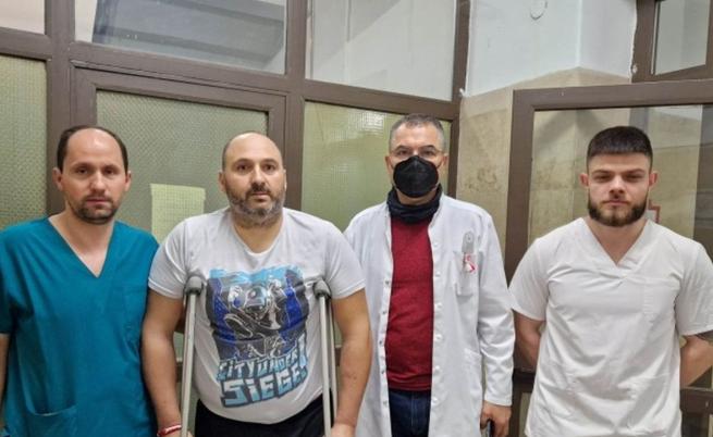 Иновативна операция в ИСУЛ: Спасиха крака на моторист