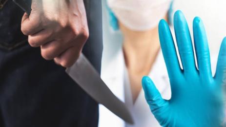 медицинска сестра нож