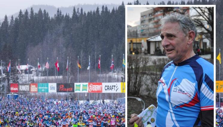 Петър Панков - УНИКАЛНО! Българин на 77 години завърши най-дългия ски маратон!