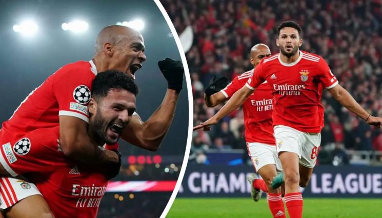 Бенфика - Бенфика прегази Брюж и първи си осигури участие на 1/4-финалите в Шампионската лига