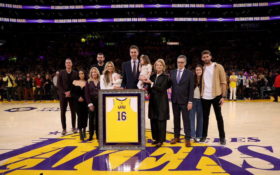 Испанецът Пау Гасол, финалист сред кандидатите за въвеждане в баскетболната