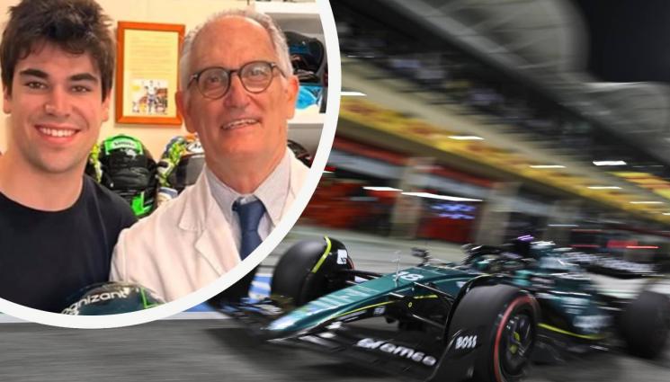 Ланс Строл - Пилот от F1 карал с  4 фрактури в ръцете и в крака