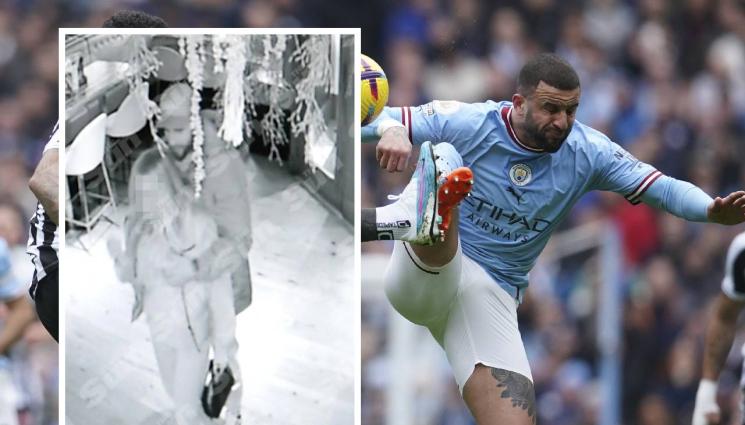 Кайл Уокър - Звезда на Сити вилнее в бар посред бял ден