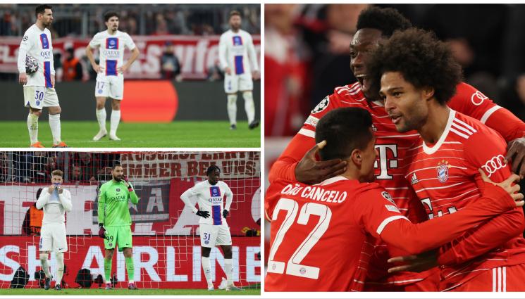 Байерн ПСЖ реванш - Сбогом, ПСЖ! Машината Байерн прегази паралиите