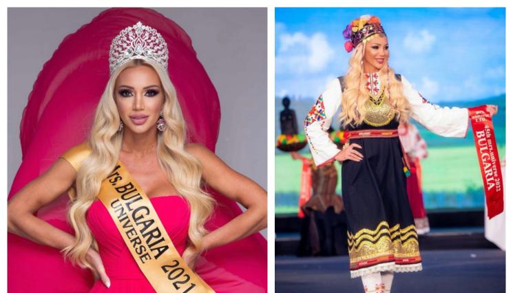 Станислава Василева - Мисис България Станислава Василева пред 