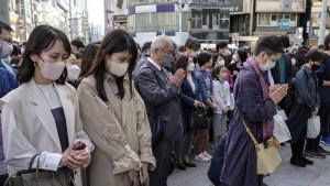 Япония отбелязва днес 12 ата годишнина от разрушителното земетресение и вълни