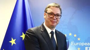 Сръбският президент Александър Вучич чийто президентски мандат изтича през 2027