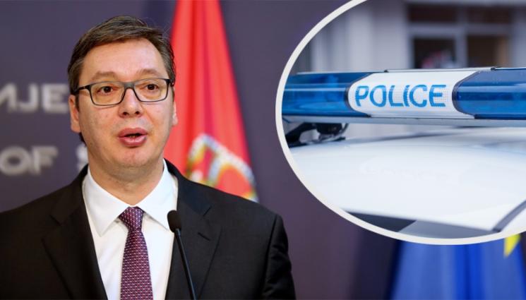 Вучич - Българи закопчани по време на визитата на Вучич в Босилеград (ВИДЕО)