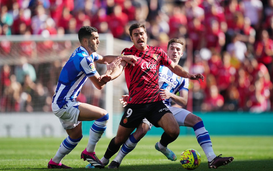 Майорка и Реал Сосиедад завършиха при резултат 1:1 в мач