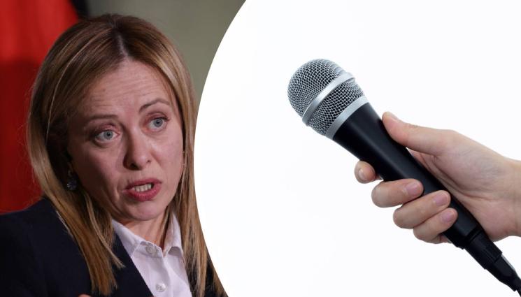 Джорджа Мелони - ПИР ПО ВРЕМЕ НА ЧУМА: Джорджа Мелони се дере на микрофона за ЧРД на Салвини (ВИДЕО)